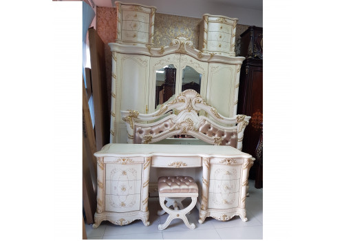 Спальня  Опера  Белая, эмаль 5 дверная 889