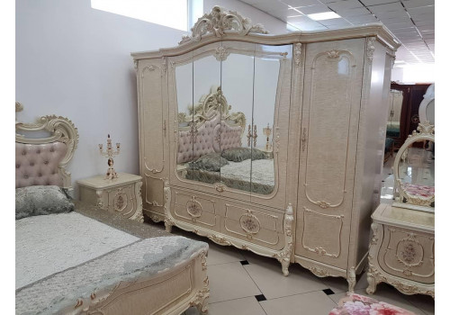 Спальня  Орнелла  Бежевый 6 дверная 5109