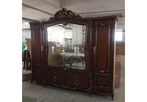 Спальня  Орнелла  Светлый орех 6 дверная 5109