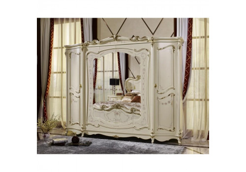 Спальня РОЯЛ ROYAL КА-05(W), слоновая кость