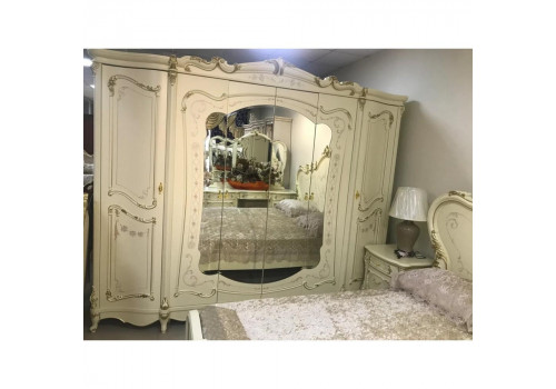 Спальня РОЯЛ ROYAL КА-05(W), слоновая кость