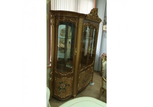 Витрина 4-дверная  Сафия SAFIA 5116 , светлый орех