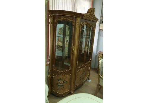 Столовая  Сафия SAFIA 5116 , с 4-дверной витриной, светлый орех