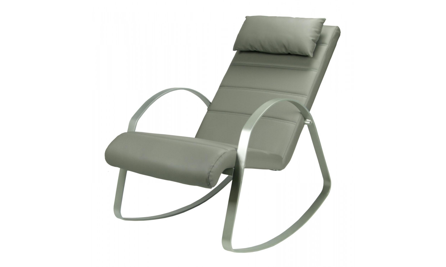 Кресло-качалка  MK-5513-GR 62х125х80 см Серый