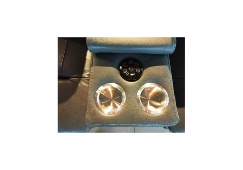 Диван  MK-4716-GL 2-местный реклайнер электрический с домашним кинотеатром