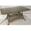 Плетеный стол T130Br-140x80 Brown