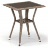 Плетеный стол T25B-W56 Light Brown