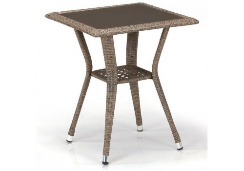 Плетеный стол T25B-W56 Light Brown
