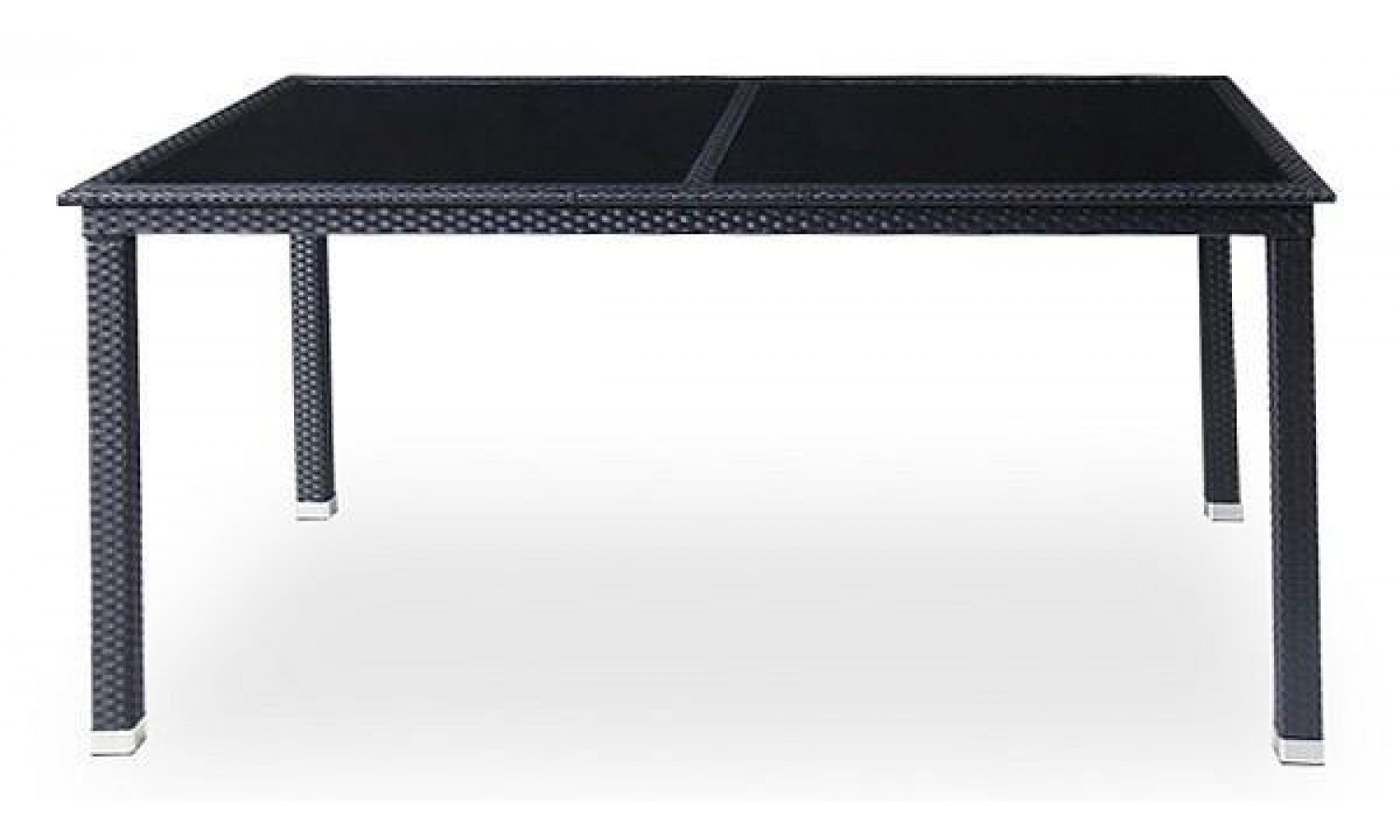 Плетеный стол T285A-W5 160x90 Black