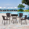 Комплект плетеной мебели T282ANT/Y137C-W53 Brown 4Pcs