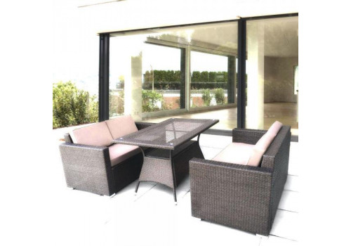 Комплект мебели с диванами SERTOW арт. T198A/AFM-215B-W53 Brown