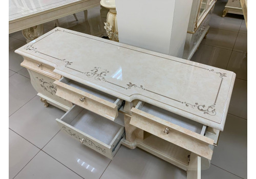 Гостиная  Теодора TEODORA 3868 , с 2-дверной витриной, беж