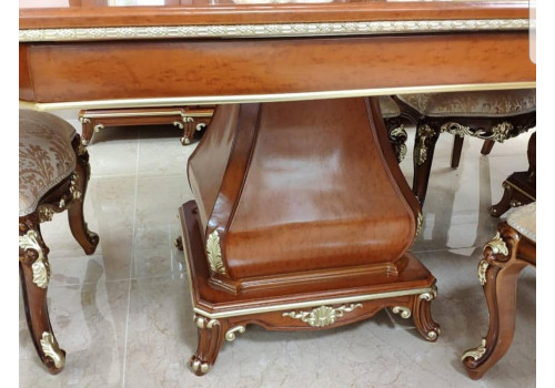 Стол обеденный ВАЛЕНСИЯ VALENSIA 3919, орех