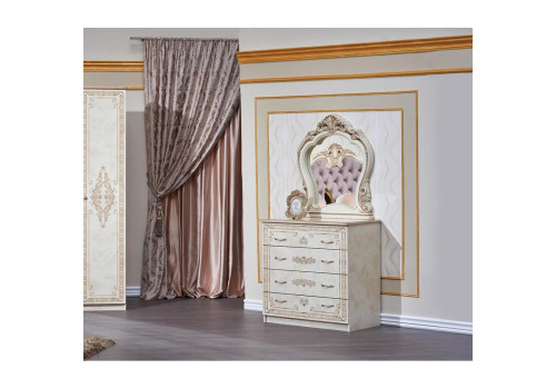 Спальня Аманда корень дуба/орех фарина 4-ств 1,6м