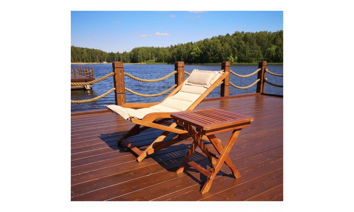 Комплект с креслом и столиком AFM-709A-T133 Beige (1+1)