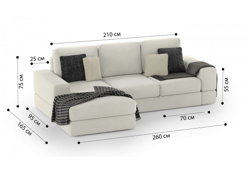 Диван угловой  Даллас 001