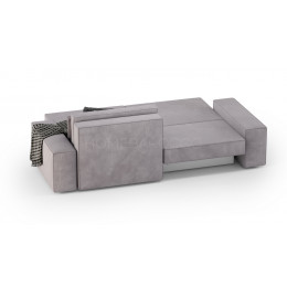 Диван Босс модульный двухместный с оттоманкой VELUTTO 008