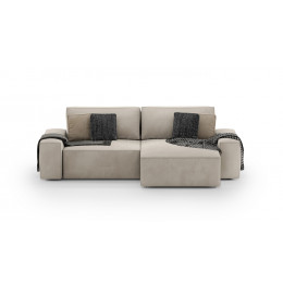 Диван Босс модульный двухместный с оттоманкой VELUTTO 018