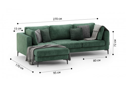 Диван угловой  Милан PREMIER 018