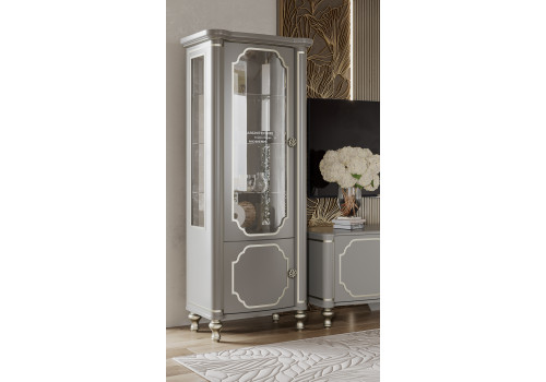 Гостиная Мария платина серая