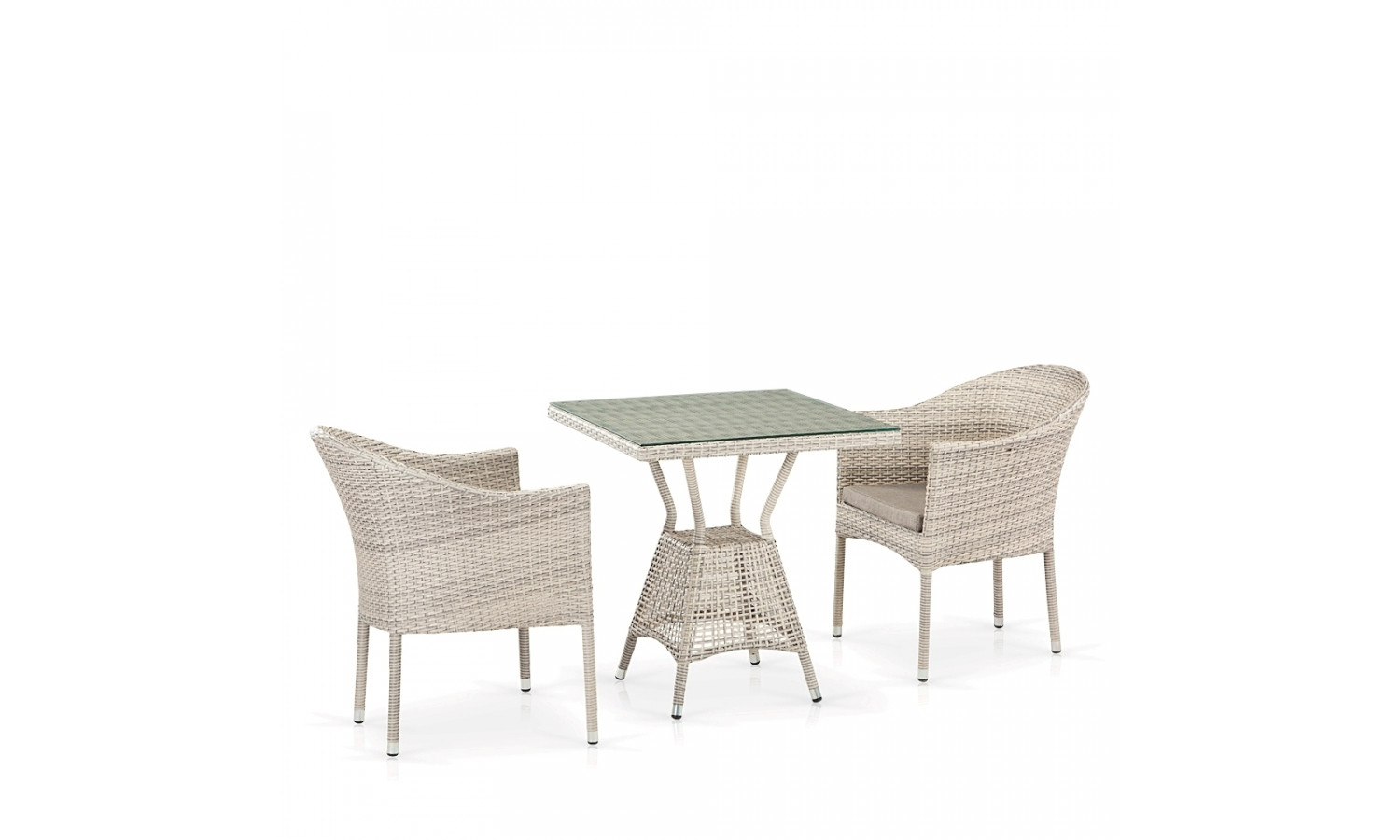 Комплект плетеной мебели T706/Y350-W85 2Pcs Latte