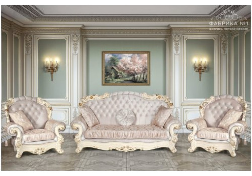 Диван Аделина крем равенна