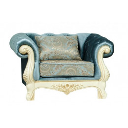 Комплект Ассоль крем бирюза глянец