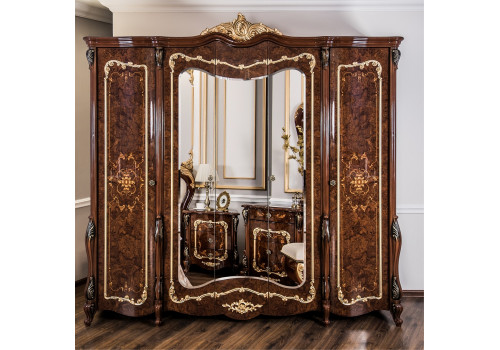 Спальня Энрике корень дуба глянец 4-ств