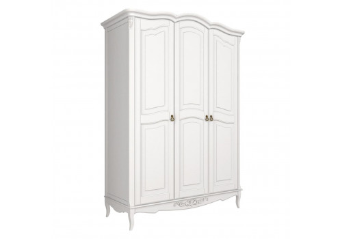 Шкаф 3х створчатый Тиволи, Молочный