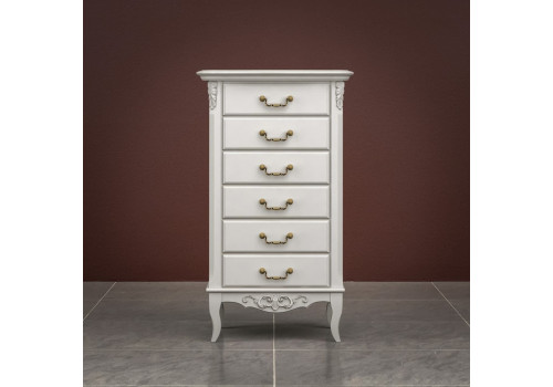 Комод высокий Тиволи, Молочный