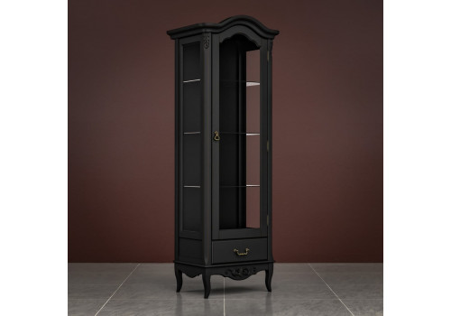 Витрина 1ств. правая Тиволи, Черный