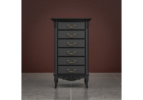 Комод высокий Тиволи, Черный