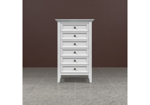Комод высокий Бруклин, Белый