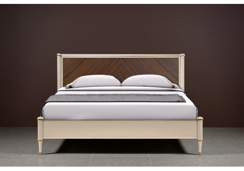 Кровать 180x200, Венеция, меланж/орех американский