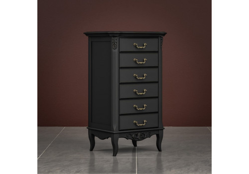 Комод высокий Тиволи, Черный