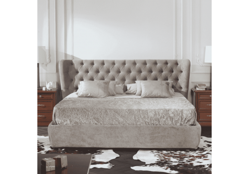 Кровать 180x200 с контейнером и подъемным механизмом Селена