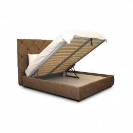 Кровать 180x200 c контейнером и подъемным механизмом Гарда