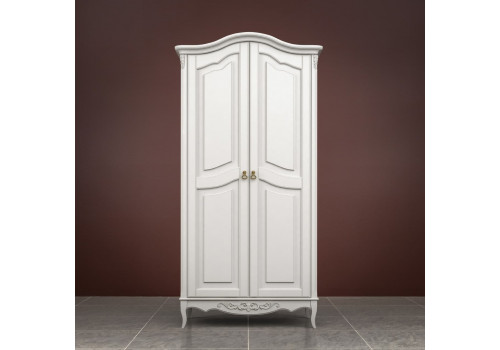 Шкаф 2х створчатый Тиволи, Молочный