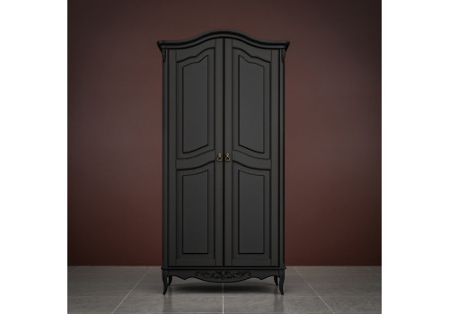 Шкаф 2х створчатый Тиволи, Черный