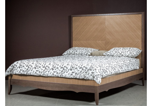 Кровать 160x200 Монте-Карло, Дуб медовый/Дуб серокоричневый