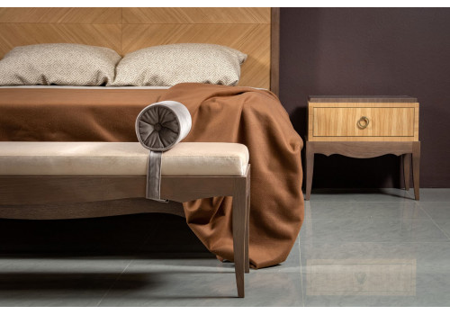 Кровать 160x200 Монте-Карло, Дуб медовый/Дуб серокоричневый