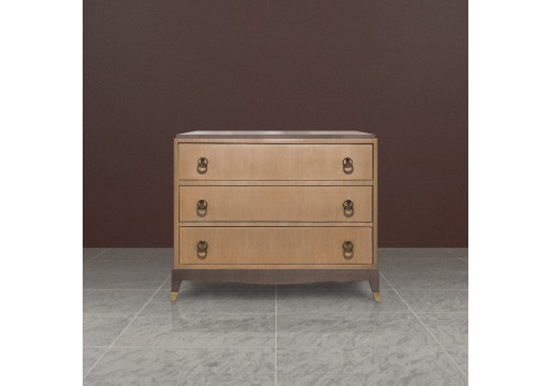 Комод малый Монте-Карло, Дуб медовый/Дуб серокоричневый