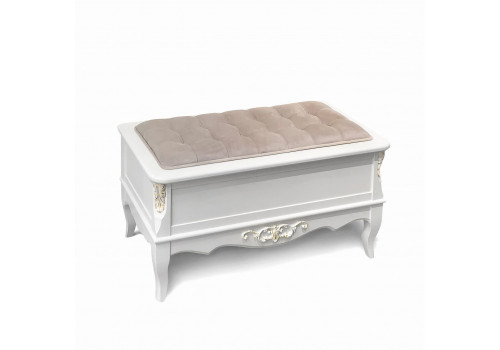 Сундук Тиволи, Молочный/Патина Золото