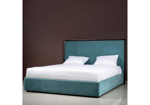 Кровать 180x200 мягкая Тоскана, дуб табакко