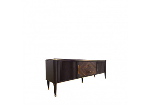 Тумба ТВ, Венеция, моккачино/орех американский