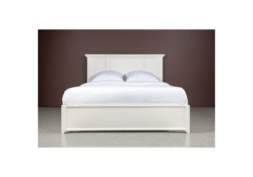 Кровать 90x200 с подъемным механизмом Бруклин, молочный