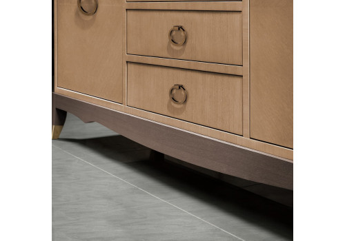 Комод 3х ств. Монте-Карло, Дуб медовый/Дуб серокоричневый