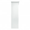 Шкаф 3 дверный с зеркалом Палермо Белый/Патина Серебро со структурой дерева