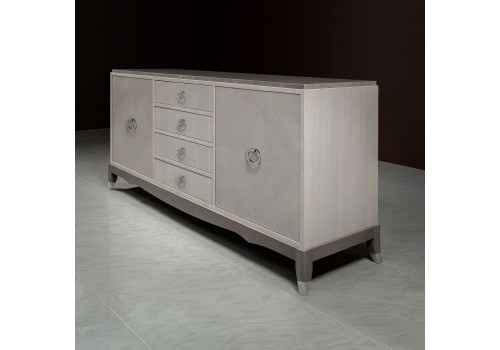 Комод 3х ств. Монте-Карло, Дуб дымчатый/пепельный