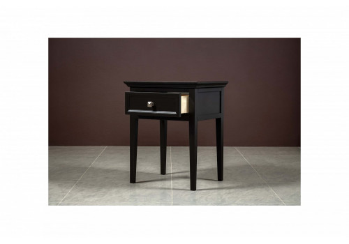 Тумба прикроватная 1 ящик Бруклин, Черный